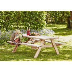 Bordbnkest til 6 personer i lrk - PLUS