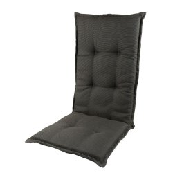 Sort positions stol ALL-WEATHER hynde i struktur polyester - model: BERTRAM