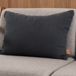 Bomuldspude med behageligt polyester fyld - V�lg farve - Model Gabriel