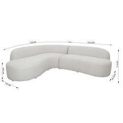 Moderne sofas�t i quick dry foam!! RIMINI sofa og solara bord - SOFAS�T I EN FREMRAGENDE KVALITET!!!