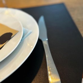  Dkkeserviet i rektangulr form lavet af gte lder - Hard - Elegant design - 30x45 cm - vlg farve