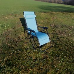 Let foldbar relax havestol med armln og indstillelig ryg - Model Rosa - vlg farve