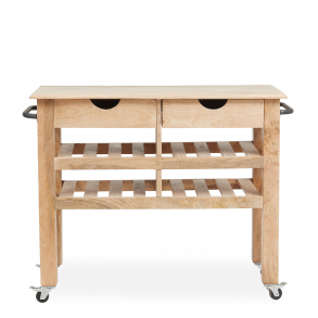 Melissa rullebord med hylder og skuffer - 40x99x84