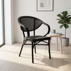 100% Vedligeholdelsesfrit Dianarup havem�bels�t - 4 stabelbare stole medf�lger - V�lg stolens farve!