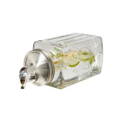 3L saftdispenser m. simpelt og lkkert design - perfekt til kleskabet!