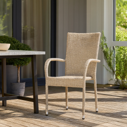 Pisa Stabelstol - UV-beskyttet Polyrattan - 100 % vedligeholdelsesfri