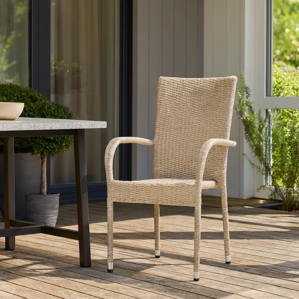 Pisa Stacking Chair - UV-skyddad polyrotting - 100% underh�llsfri