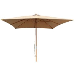 Parasoll str. 3x3 meter -  Vlj frg - Vattentt + Dug har UV30+ solskydd. Modell: Nice