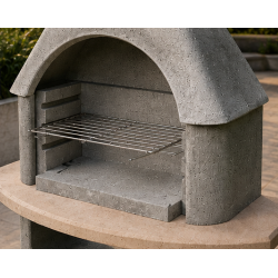 Buschbeck Stenovn med Grill � Kulgrill i Beton 260 cm