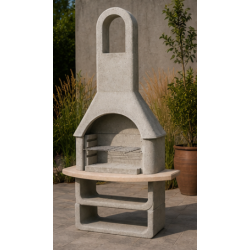 Buschbeck Stenovn med Grill � Kulgrill i Beton 260 cm