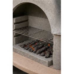Buschbeck Stenovn med Grill � Kulgrill i Beton 260 cm