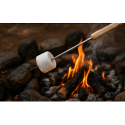 BBQ-gaffel med teleskop � Justerbar fra 18-80 cm