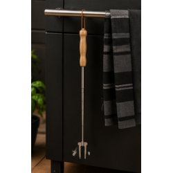BBQ-gaffel med teleskop � Justerbar fra 18-80 cm