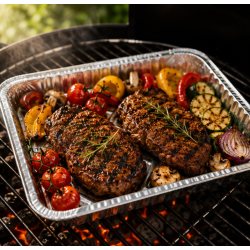 Alubakker � 5 stk. til grill og ovn - F�s i flere st�rrelser