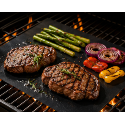 Grillunderlag Nonstick 34 � 45 cm � Genanvendeligt underlag til grill og ovn
