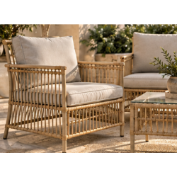 Neel loungeset � exklusiv komfort f�r tr�dg�rden