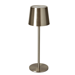 Genopladelig bordlampe m. touchknap - ledningsfri - 7 timer pr. opladning - Vlg farve!