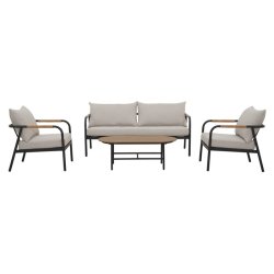 5-personers sofas�t med all-weather hynder i nyt flot design - model: Kork