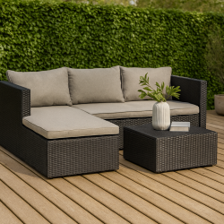 UV-skyddad loungeset Kreta, inkl. dynor och kuddar - Vlj frg