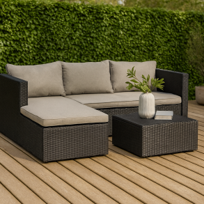 UV-skyddad loungeset Kreta, inkl. dynor och kuddar - Vlj frg