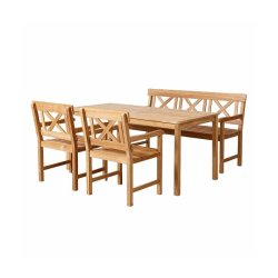 Sofiero havest i teak. MODERNE HAVEMBELST I LKKER KVALITET!!