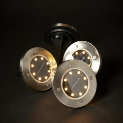 ARKOS Solcelle Jordspot  Stilren Havebelysning uden Strm