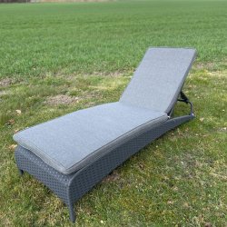 Solvogn m. hynde i Polyrattan - Luksus solvogn til solrige dage