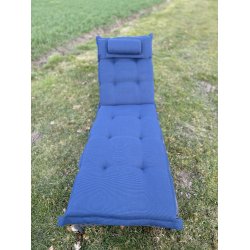 Solvognshynde Lux m/ Nakkepude i struktur syet polyester, s man ikke bliver svedig! - Flere Farver