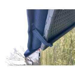 Solvognshynde Lux m/ Nakkepude i struktur syet polyester, s man ikke bliver svedig! - Flere Farver