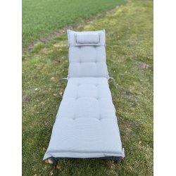 Solvognshynde Lux m/ Nakkepude i struktur syet polyester, s man ikke bliver svedig! - Flere Farver