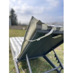 Solvognshynde Lux m/ Nakkepude i struktur syet polyester, s man ikke bliver svedig! - Flere Farver