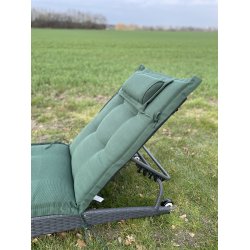 Solvognshynde Lux m/ Nakkepude i struktur syet polyester, s man ikke bliver svedig! - Flere Farver