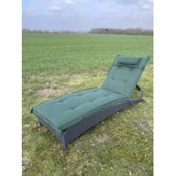 Solvognshynde Lux m/ Nakkepude i struktur syet polyester, s man ikke bliver svedig! - Flere Farver