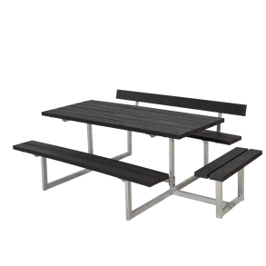 Bordbnkest i genbrugsplast og metal til 7 personer 