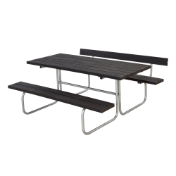 Miljvenligt og vedligeholdelsefrie bordbnkest i ReUsed plast til 6 personer