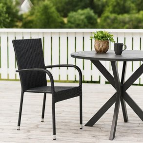 Pisa Stabelstol - UV-beskyttet Polyrattan - 100 % vedligeholdelsesfri