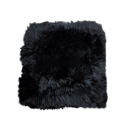 Stolsits i kta lammskinn - str. 40x40 cm - vlj frg