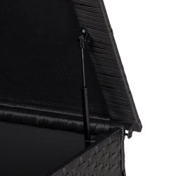 100 % vandtt mega hyndeboks med hjul. UV-beskyttet polyrattan. str. 168x75 cm   - vlg farve