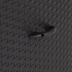 Mega-hyndeboks inkl. 100% vandtt overtrk - Maksimal opbevaringskapacitet. Kan st ude hele ret.