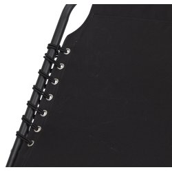 Let foldbar UV-beskyttet "camping" solseng i polyester og galvaniseret metal - model: Rose