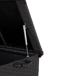 100 % vandtt hyndeboks med hjul. UV-beskyttet polyrattan. str. 133x54XH63 cm:  - vlg farve