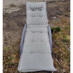 Solvognshynde Lux m/ Nakkepude i struktur syet polyester, s man ikke bliver svedig! - Flere Farver