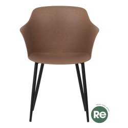 Hannah lux. st - Bredygtigt kaffeplast - 6 Personer - Indendrs og udendrs brug!