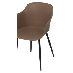 Hannah lux. st - Bredygtigt kaffeplast - 6 Personer - Indendrs og udendrs brug!