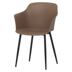 Hannah lux. st - Bredygtigt kaffeplast - 6 Personer - Indendrs og udendrs brug!