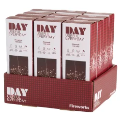 Stjernekaster - M/150Dioder - M/Timer - IP20 Batteribox. Til indendrs brug. IMPONERENDE LYS!! 