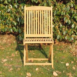 Foldestol uden armln BOSTON TEAK