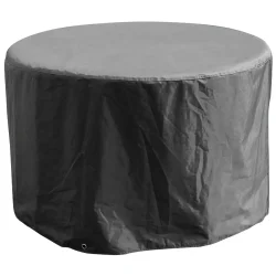 Rundt Mbelovertrk. Str.  125 Hjde 75 cm - SORT. BESKYTTELSE HELE RET RUNDT!! Sunfun