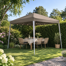 Easy-Up Pavillon 3x3 m | Flere farver | Foldbar med b�retaske (Sidev�gge medf�lger ikke men kan tilk�bes)  