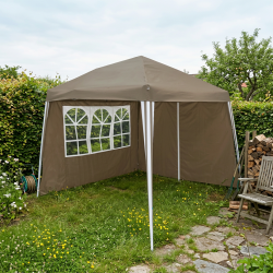 Easy-Up Pavillon 3x3 m | Flere farver | Foldbar med b�retaske (Sidev�gge medf�lger ikke men kan tilk�bes)  